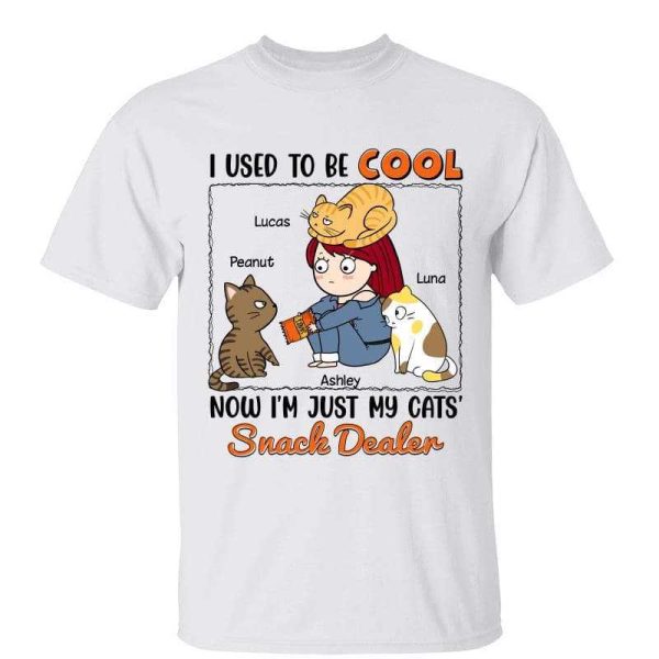 Cat Snack Dealer Cat Mom Funny Personalized Shirt Cheap