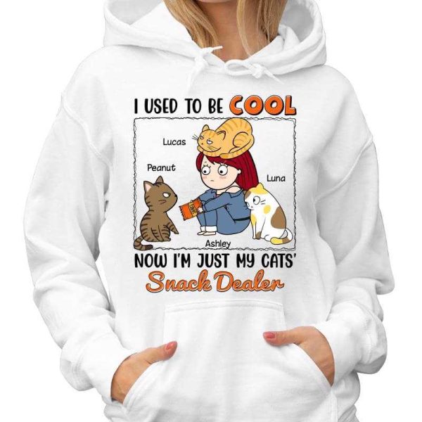 Cat Snack Dealer Cat Mom Funny Personalized Shirt Cheap - Image 4