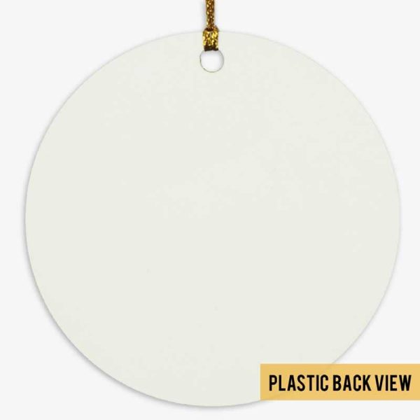 Christmas Dresses Besties Forever Personalized Circle Ornament For Cheap - Image 4