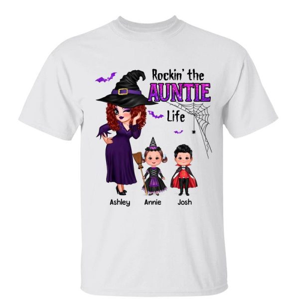 Pretty Woman Halloween Rockin‘ The Auntie Life Personalized Shirt Discount