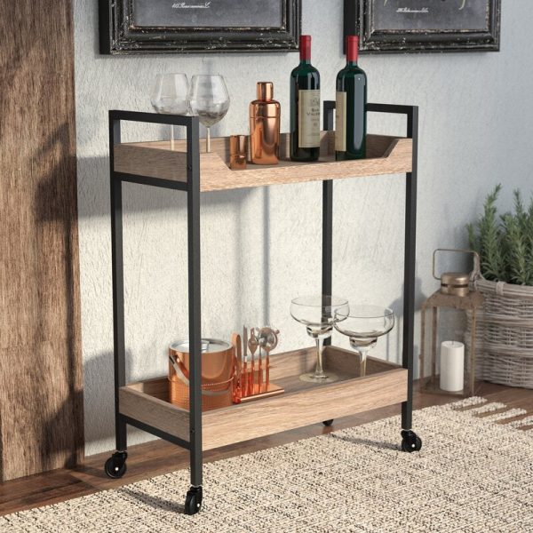Ermont Bar Cart, AH3477 Online Hot Sale