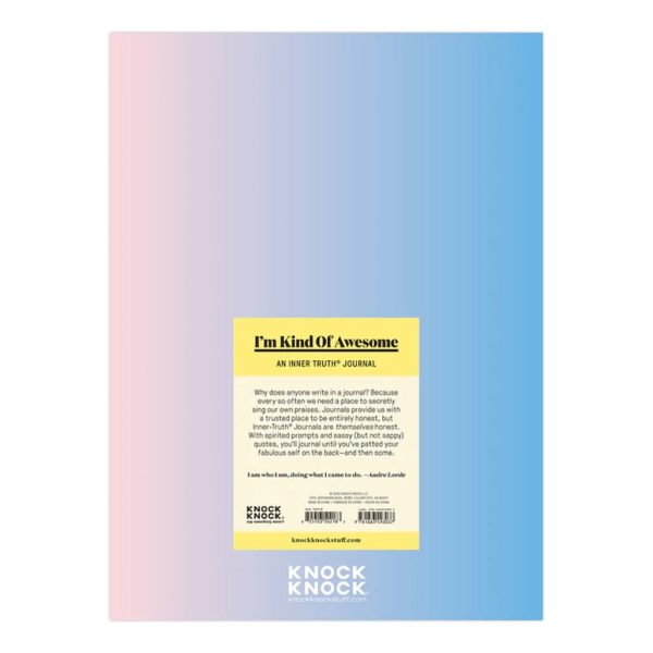 Knock Knock : I’m Kind of Awesome Inner-Truth® Journal (Ombre Version) Sale - Image 3