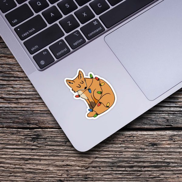 Fox & Lights Winter Sticker Supply - Image 4