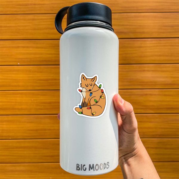 Fox & Lights Winter Sticker Supply - Image 3